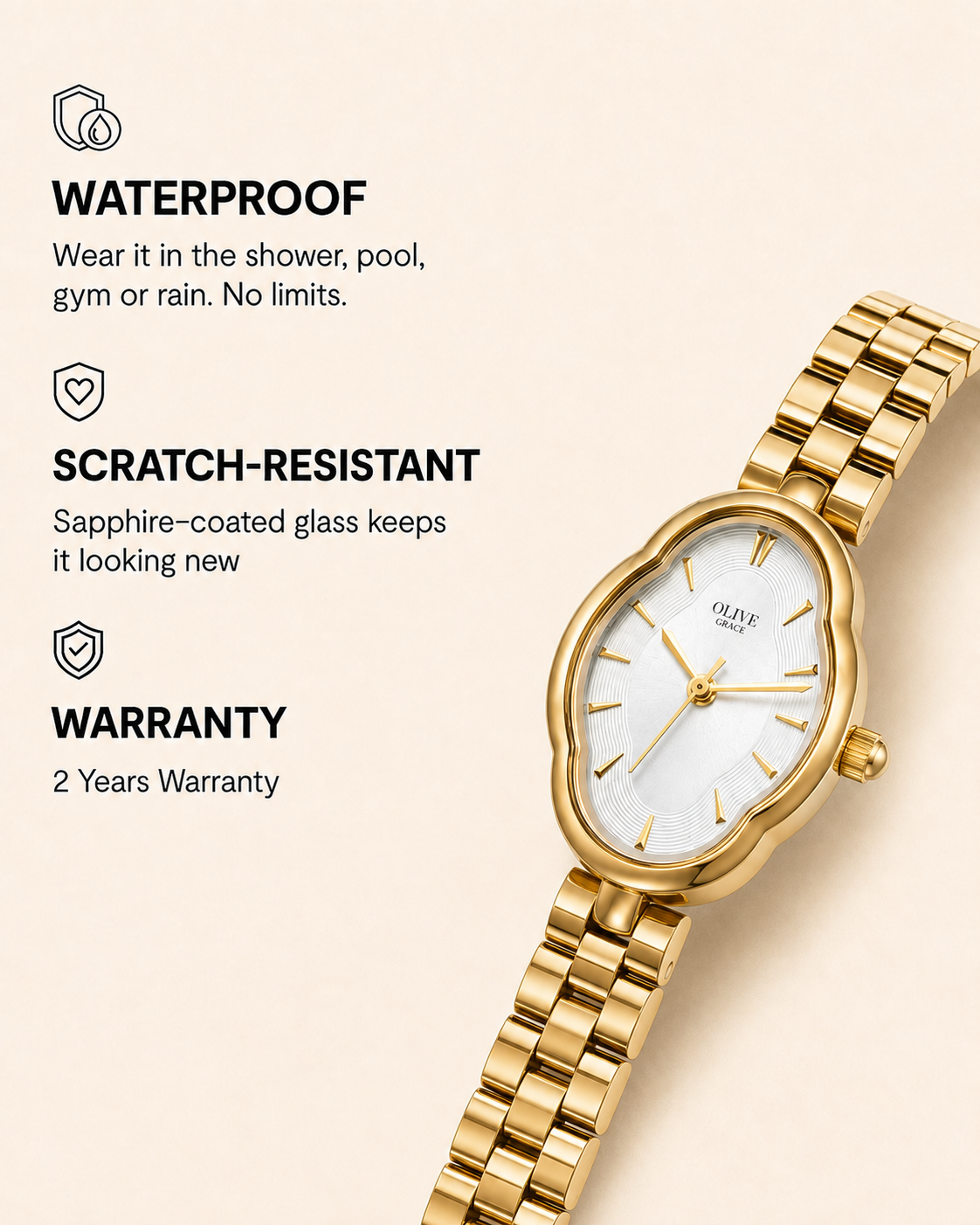 The Mirelle Watch Silver