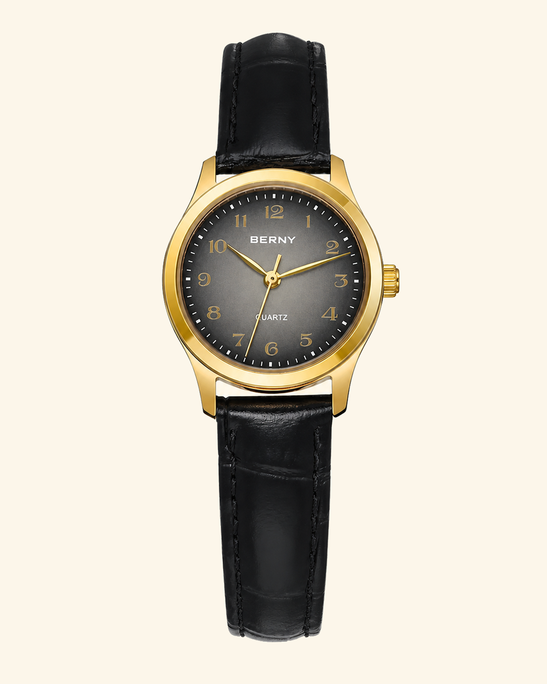 Vintage Watch - Dark Green leather