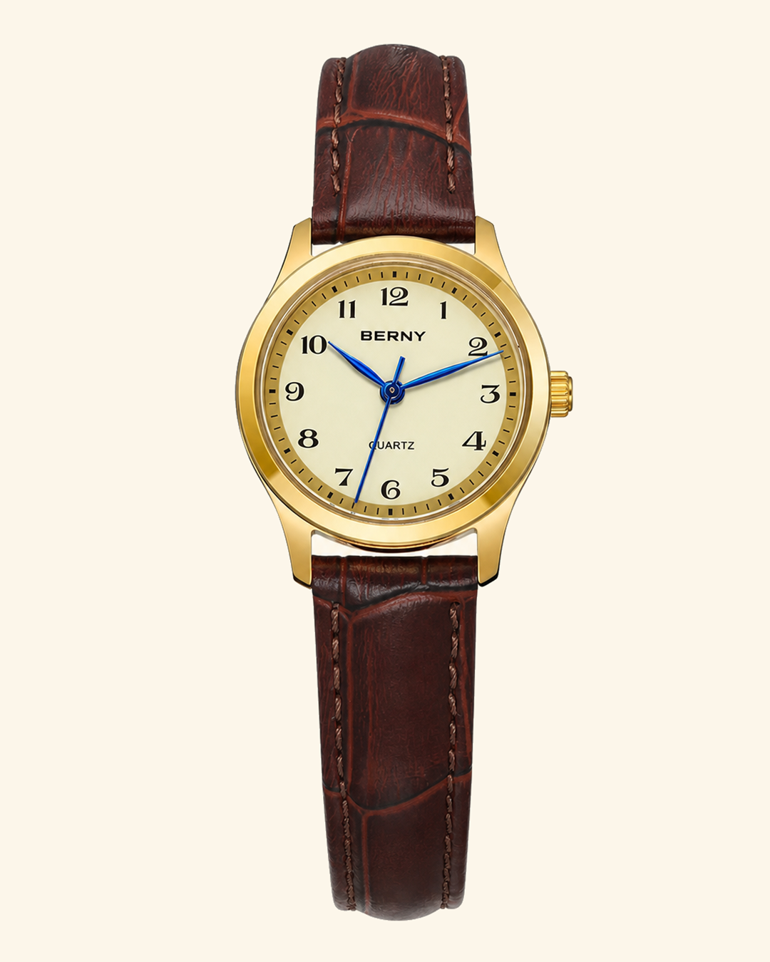 Vintage Watch - Yellow leather